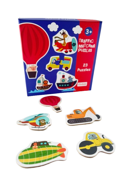 Puzzle din carton, Model Vehicule, 48piese, Varsta 3 ani + - 1 | YEO