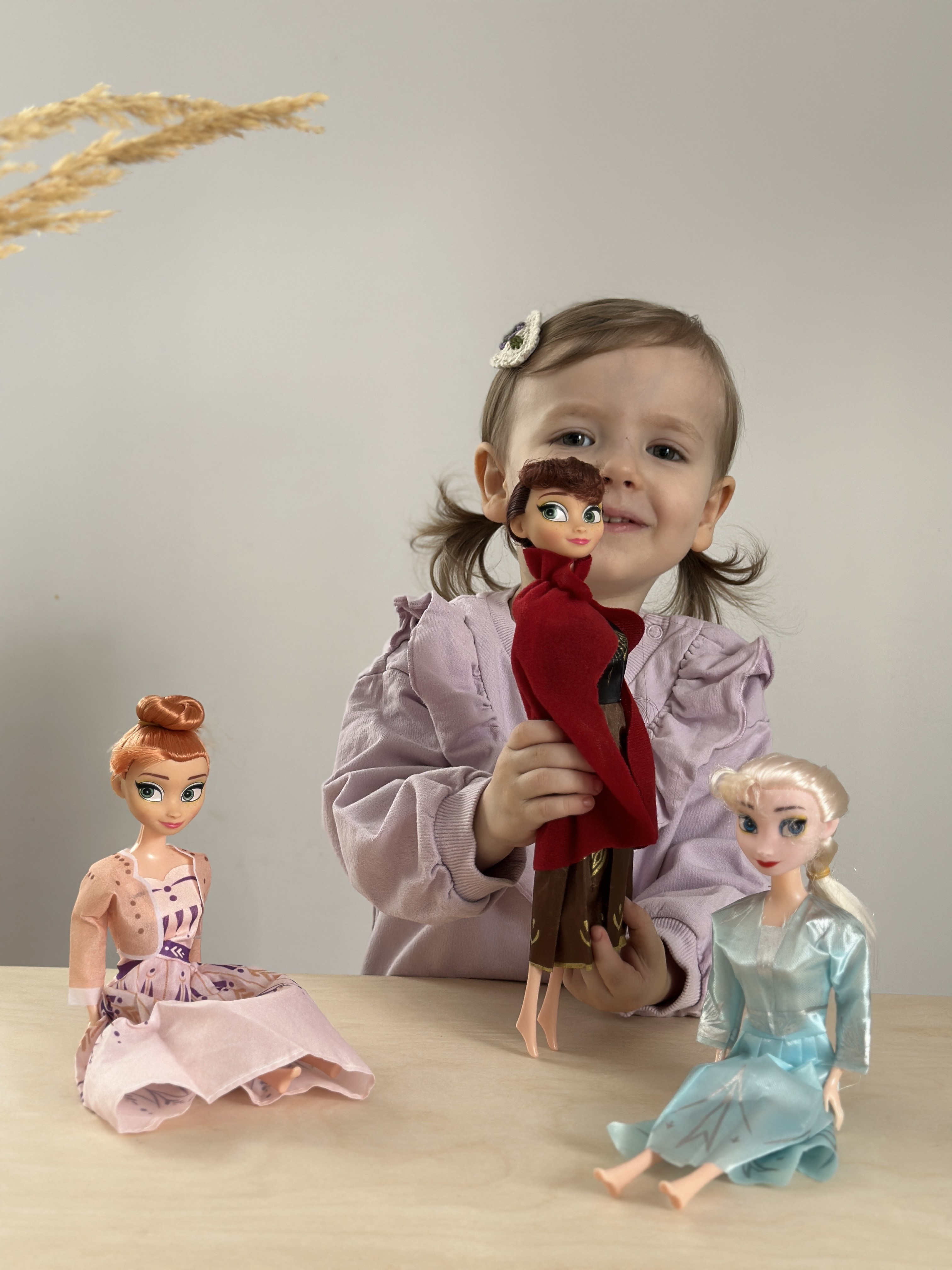 Jucarie Papusa Regina Ghetii, Model 5, Plastic, 29 cm, Par Roscat, 2 ani + - 1 | YEO