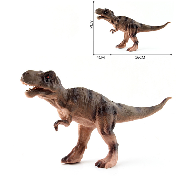 Figurina Dinozaur Model 12, Plastic, 17 cm, 2 ani+