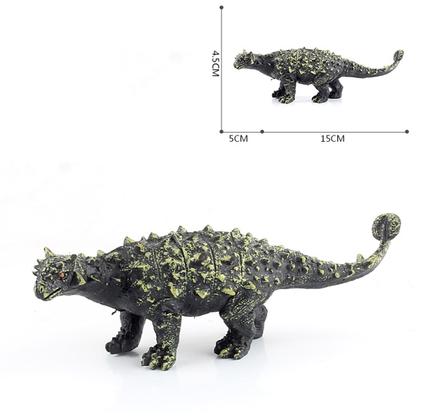 Figurina Dinozaur Model 8, Plastic, 16 cm, 2 ani+