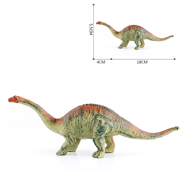Figurina Dinozaur Model 7, Plastic, 19 cm, 2 ani+