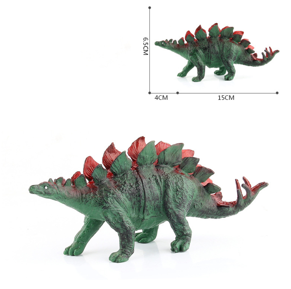 Figurina Dinozaur Model 6, Plastic, 16 cm, 2 ani+