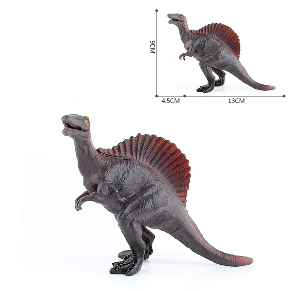 Figurina Dinozaur Model 5, Plastic, 17 cm, 2 ani+