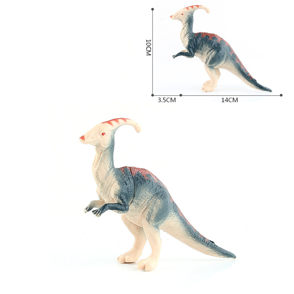 Figurina Dinozaur Model 4, Plastic, 17 cm, 2 ani+